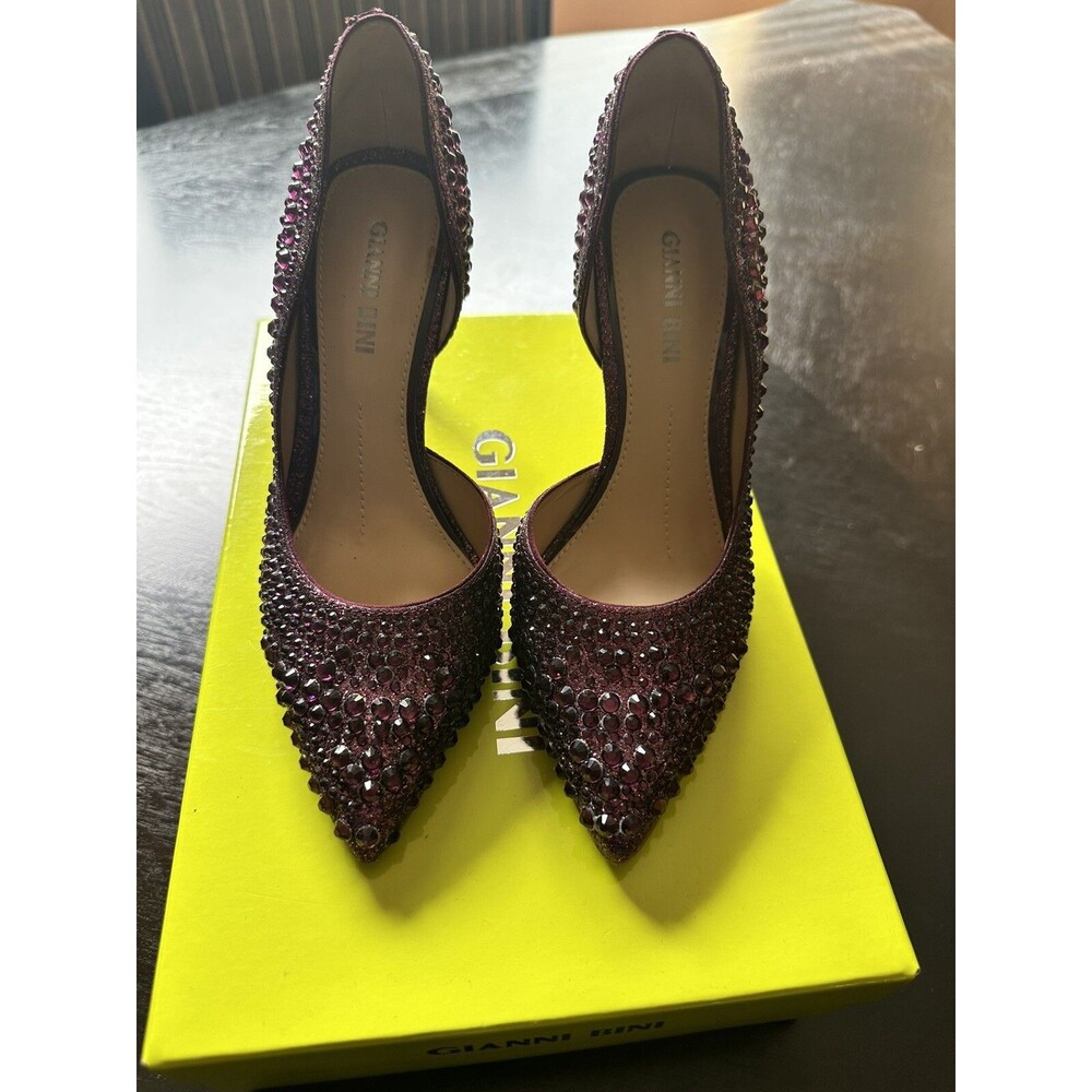 Gianni Bini Mairah Studded Sparkly Heels - 5.5 Medium